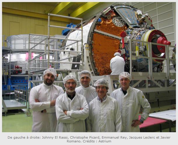 Lancement Ariane 5 - VA219 / ATV-5 "Georges Lemaître" - 29 juillet 2014 Screen14