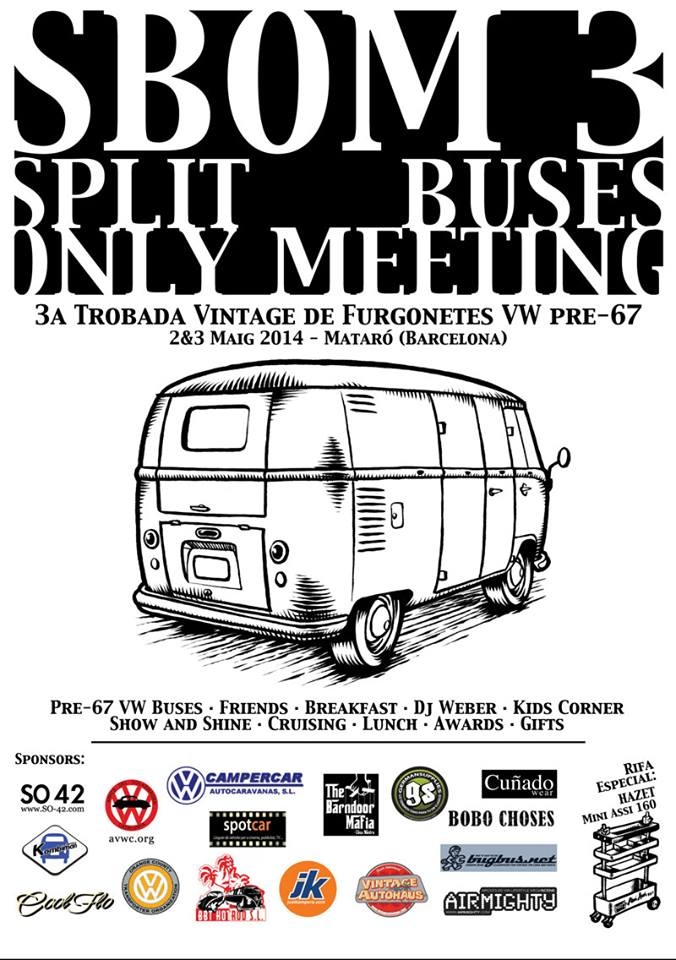 3e Split Buses only meeting les 2 et 3 Mai 2014 (Esp) Poster10