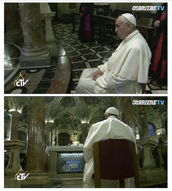 François, le Pape qui ne s'agenouille pas ! - Page 4 Franch10