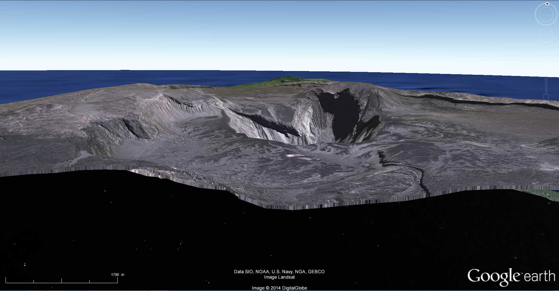 Les dessous de Google Earth avec le volcan Karthala - Comores 2014-100