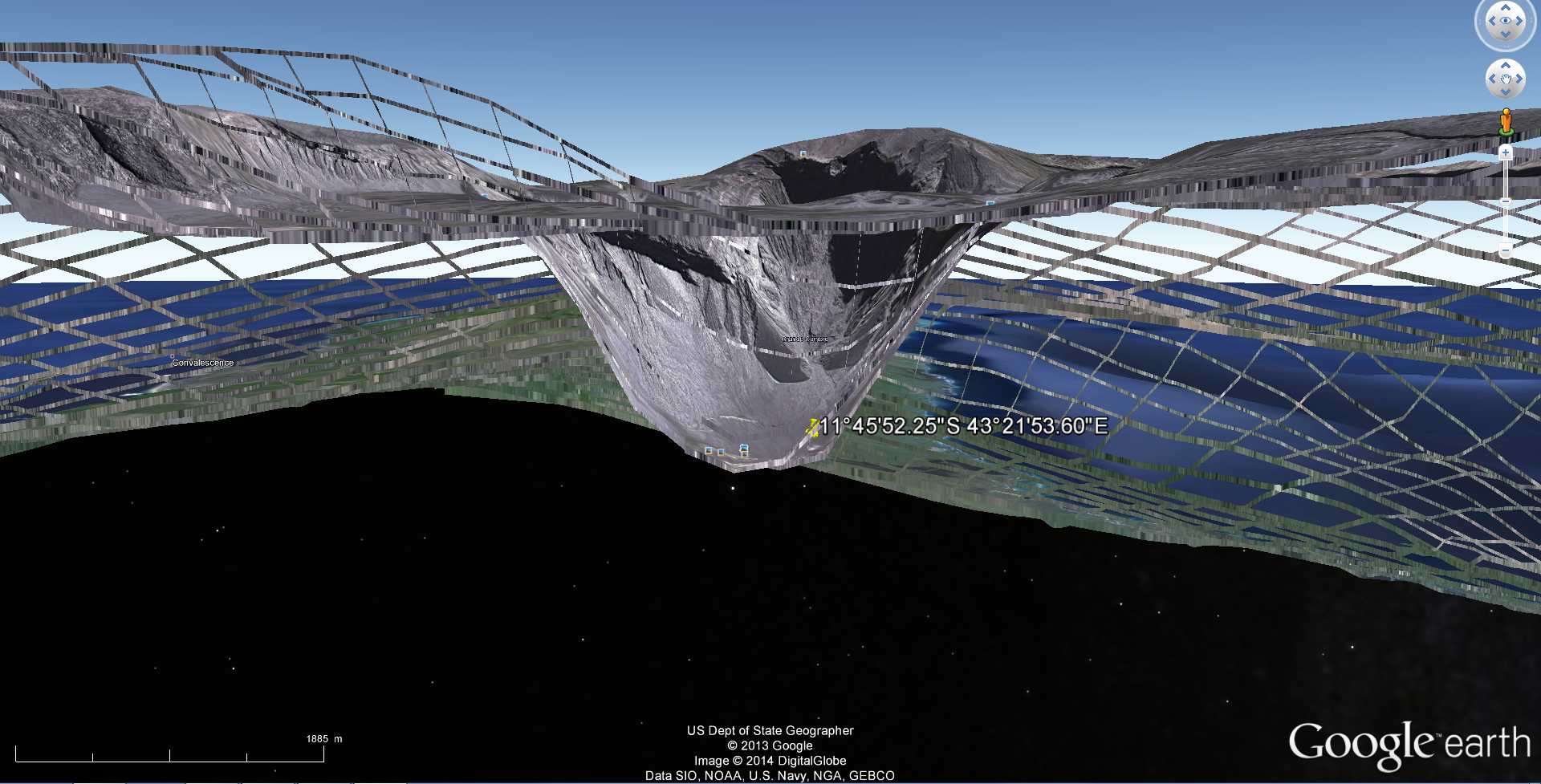 Les dessous de Google Earth avec le volcan Karthala - Comores 2014-106