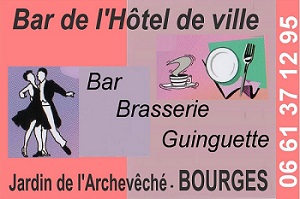 BOURGES - BAR DE L'HOTEL DE VILLE - Bar, brasserie, guinguette Bourge12
