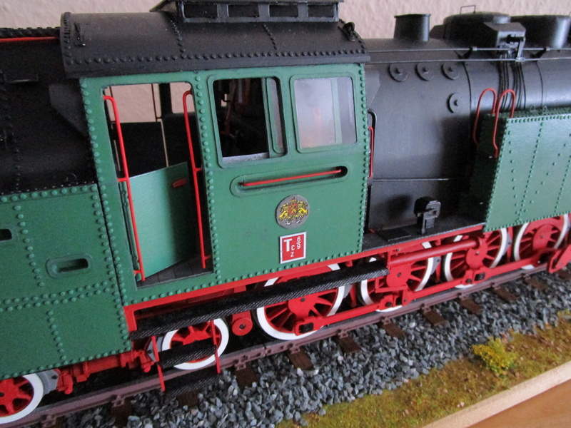  Lokomotive HCP 1-6-2 Bulgar Modelik 1:25 von Lothar   Galerie 40010