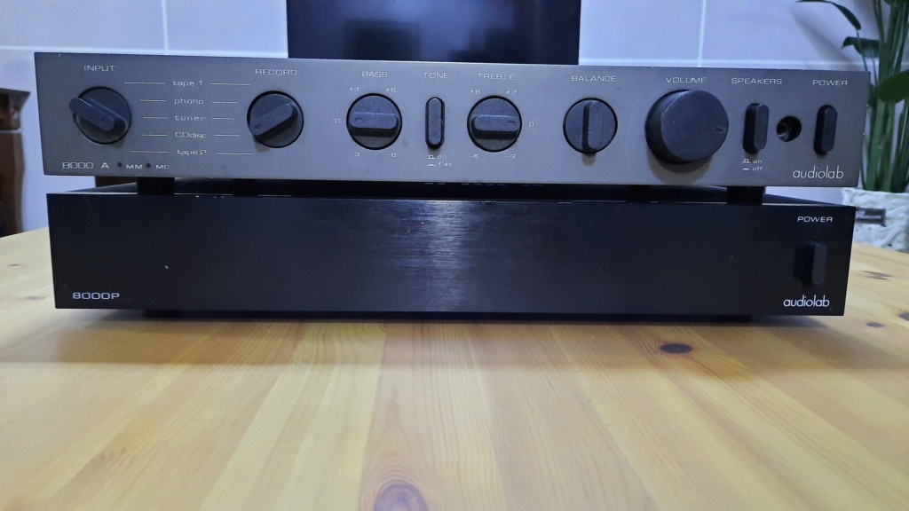 Audiolab 8000A & 8000P Pre & Power Amplifier (SOLD) 20230313