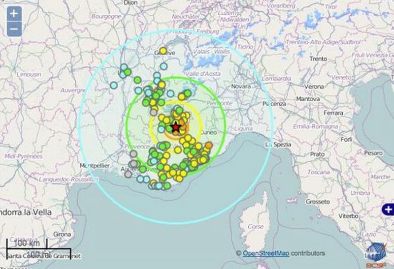 Fort séisme dans le sud-est de la France : « ça a fait comme dans les films » Captur39