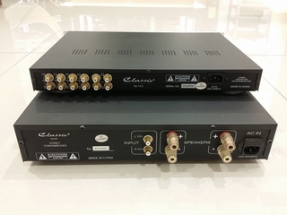 Classic Pre Amp & Stereo Power Amp (Used) 2017-014