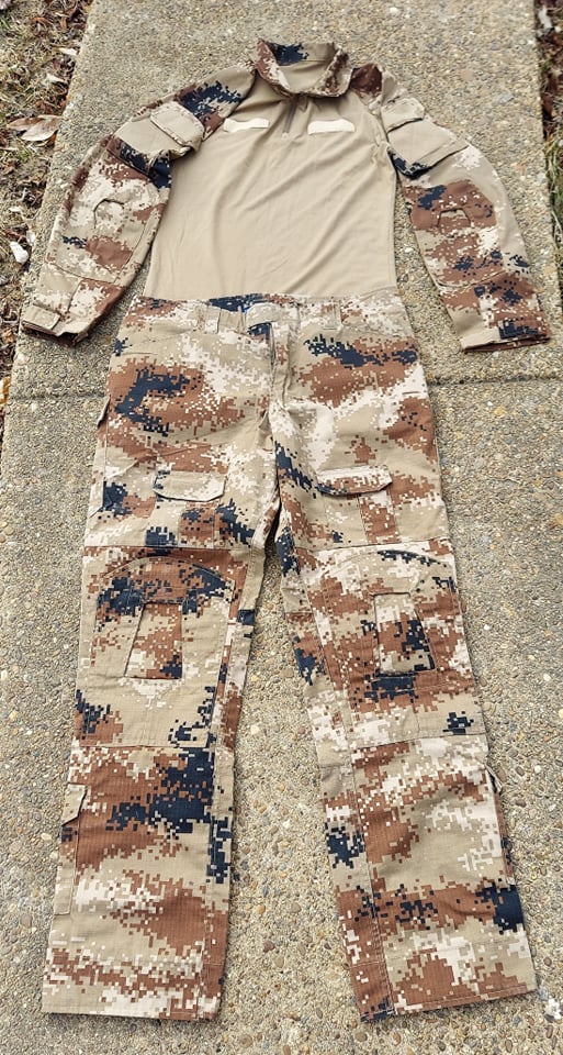 Iraqi Special Operations Forces Combat Uniform Isof10