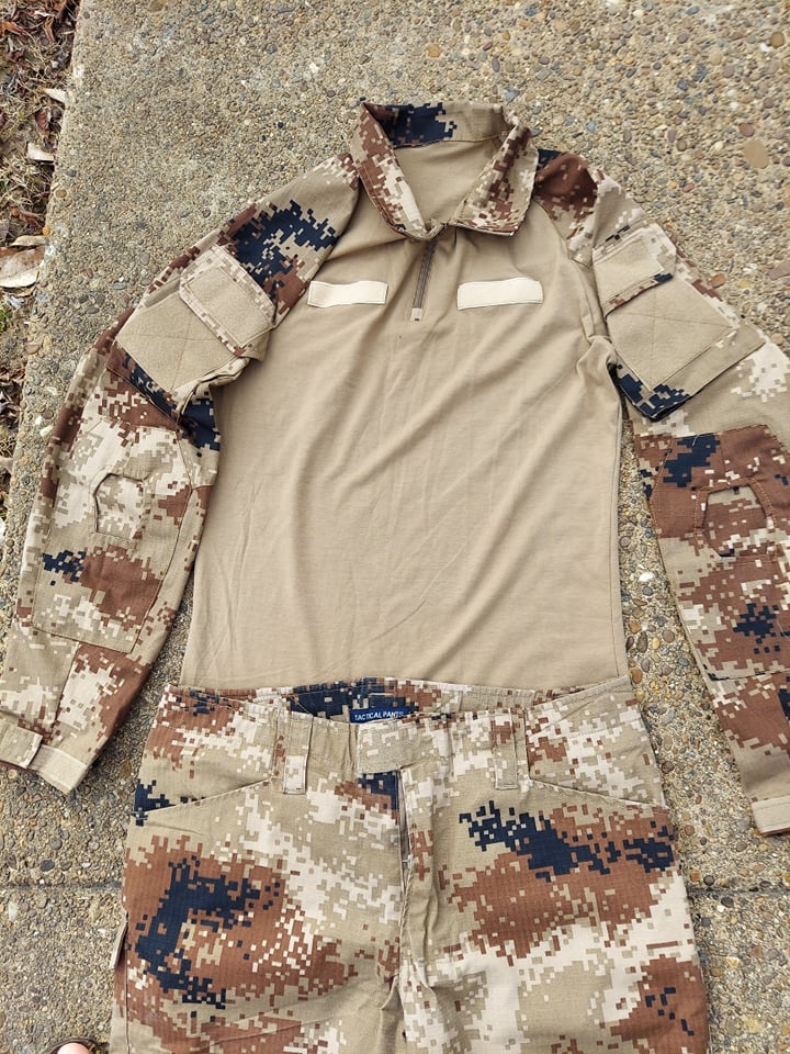 Iraqi Special Operations Forces Combat Uniform Isof210