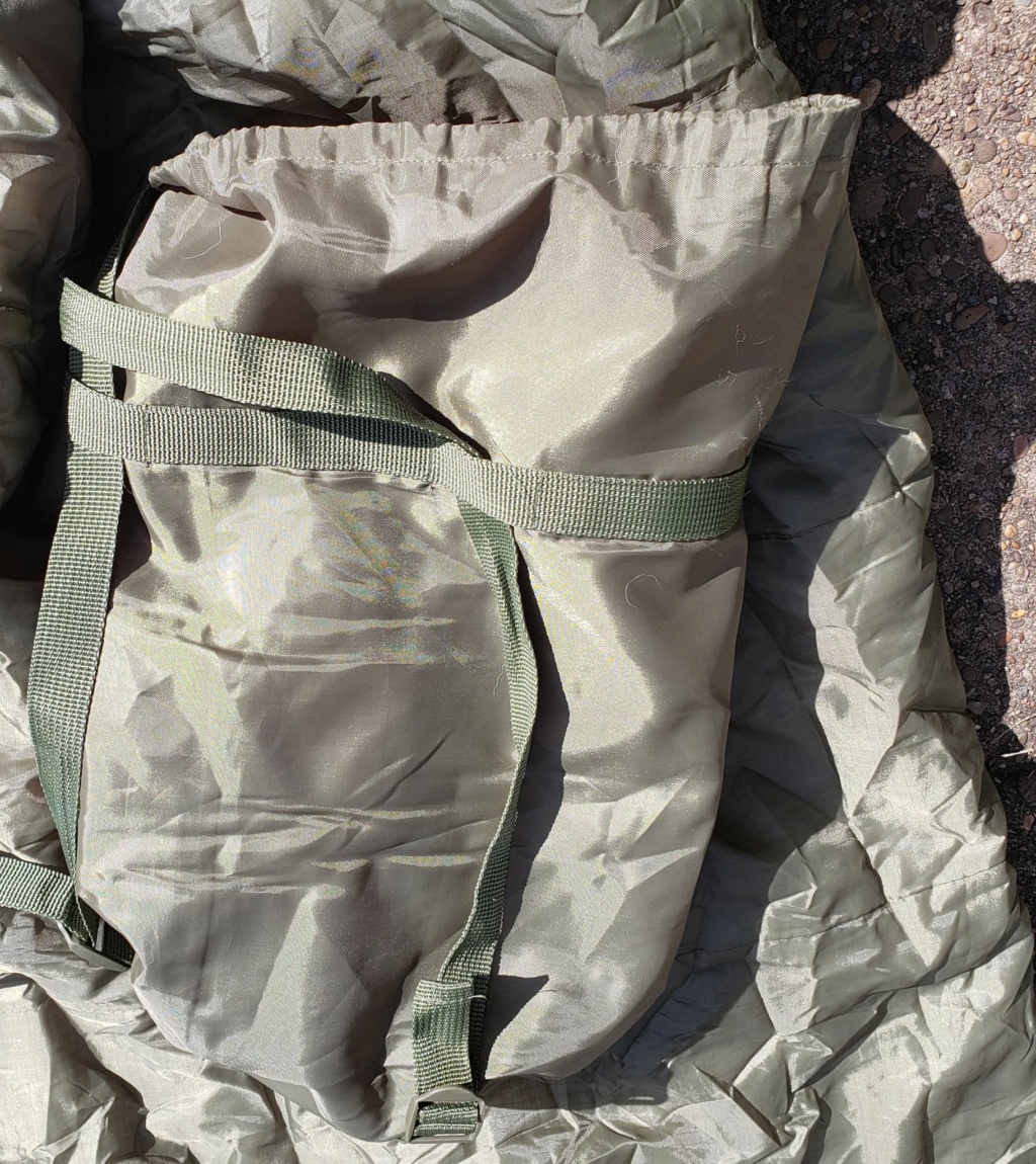 Afghan National Army Sleeping Bag and Stuff Sack Sleepi12