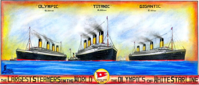 Titan, Olympic, Britannic, Nomadic, Titanic... Classe10