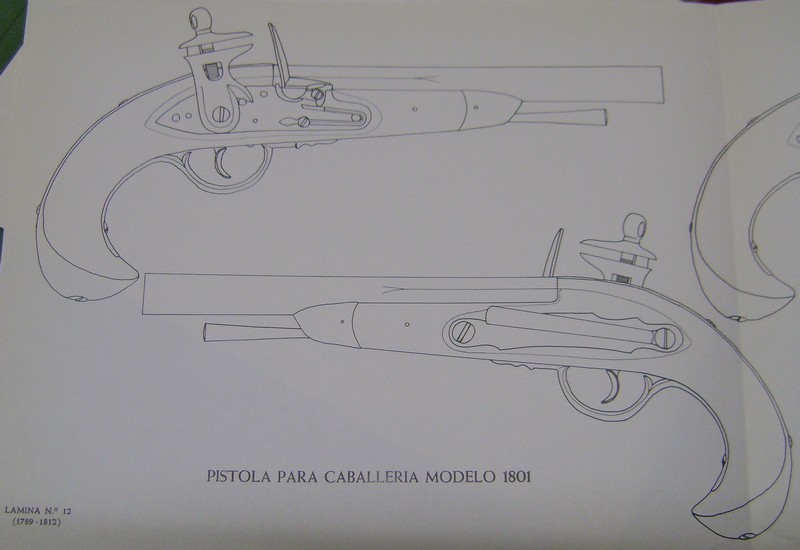 Pistolet Espagnole de Cavalerie M1801 Dsc01810
