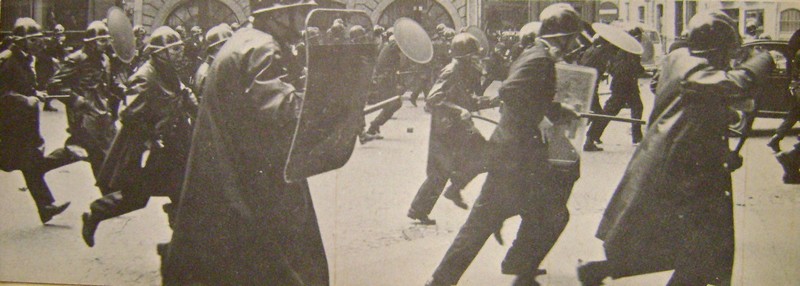 CRS, police, gendarmerie et compagnies d'intervention en Mai 1968. Dsc09219
