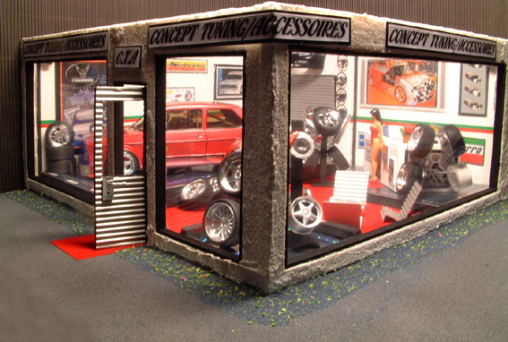 SHOWROOM DIORAMA 1/24 2115