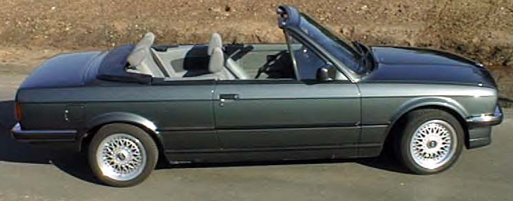 BMW 323i CABRIOLET 1986 (créa à partir du coupé) 95 PHOTOS 217