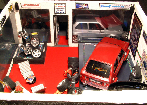 SHOWROOM DIORAMA 1/24 3115