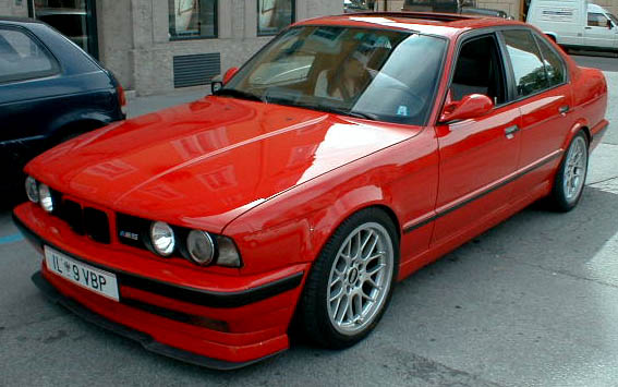 BMW M5 1992 (E34)TURBO et INTERCOOLER 318