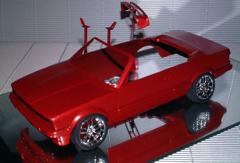 BMW 323i CABRIOLET 1986 (créa à partir du coupé) 95 PHOTOS 3911