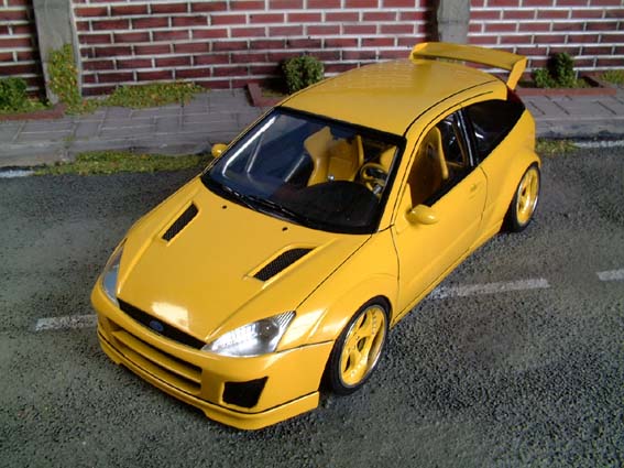 FORD FOCUS WRC CONVERSION ROUTE....1/24 7411