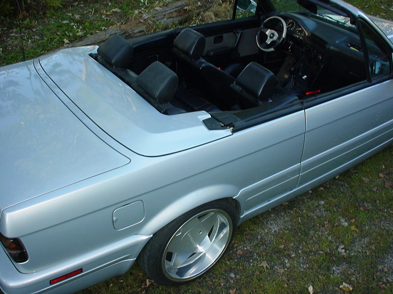 BMW 323i CABRIOLET 1986 (créa à partir du coupé) 95 PHOTOS 8410