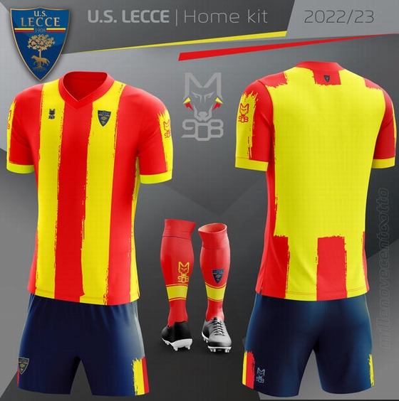 NUOVE MAGLIE LECCE CALCIO STAGIONE 2022/2023 413