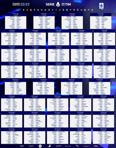 Calendario serie a completo pdf outlet