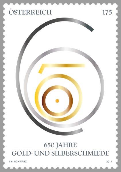 Sondermarke „650 Jahre Gold - und Silberschmiede” 02171110