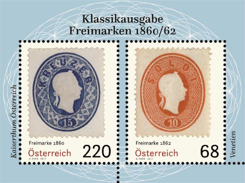 Freimarken - Sondermarkenblock „Freimarken 1860/62“ 02172710