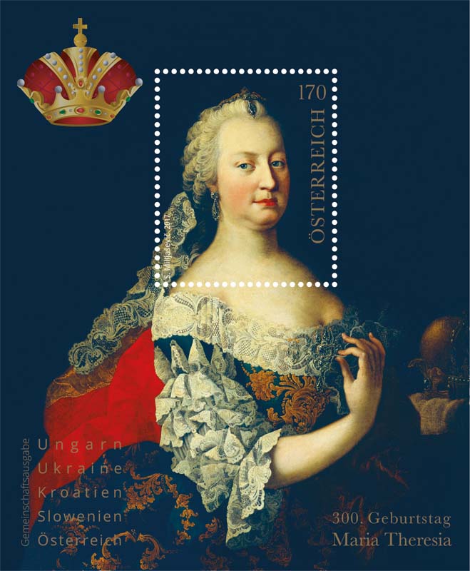 Sondermarkenblock „300. Geburtstag Maria Theresia“ 0513_m10