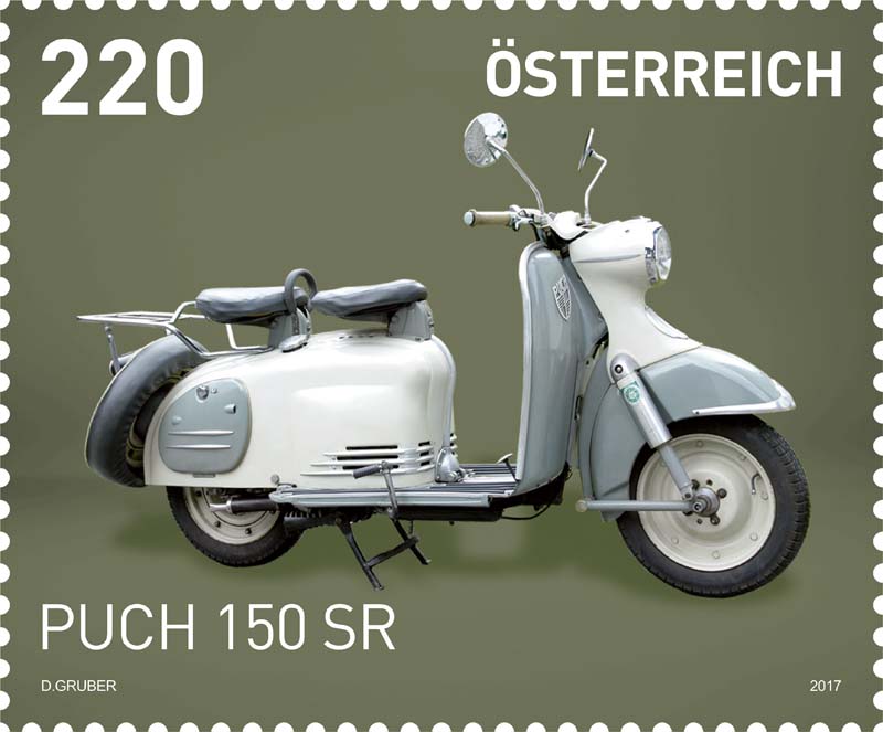 Sondermarke „PUCH 150 SR“ Serie „Motorräder“ 0519_p10