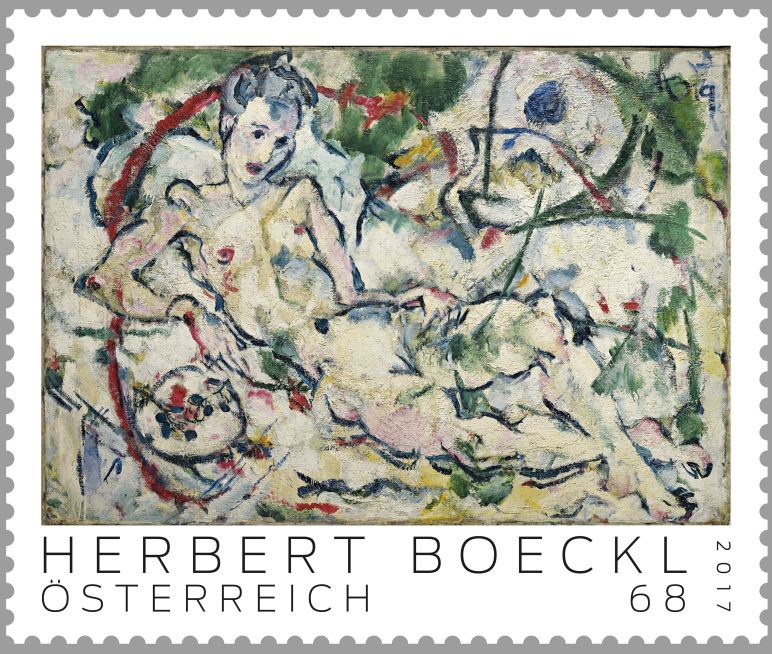 Sondermarke „Herbert Boeckl“ Serie „Moderne Kunst in Österreich“ Marke_11