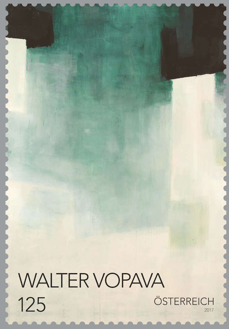 Sondermarke „Walter Vopava“ Serie „Zeitgenössische Kunst in Österreich“ Marke_12