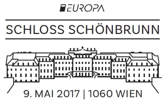 Sondermarke Europa 2017 – Schloss Schönbrunn Stempe10