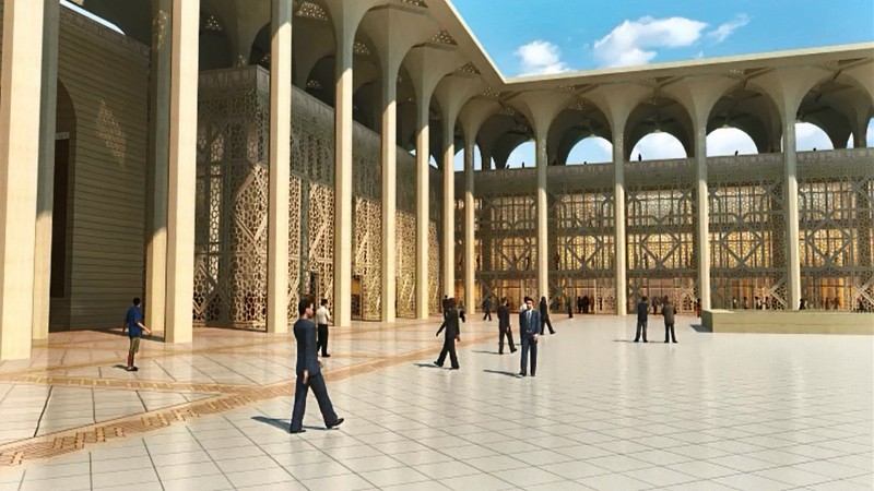 تقرير مصور عن مسجد الجزائر الكبير 1310