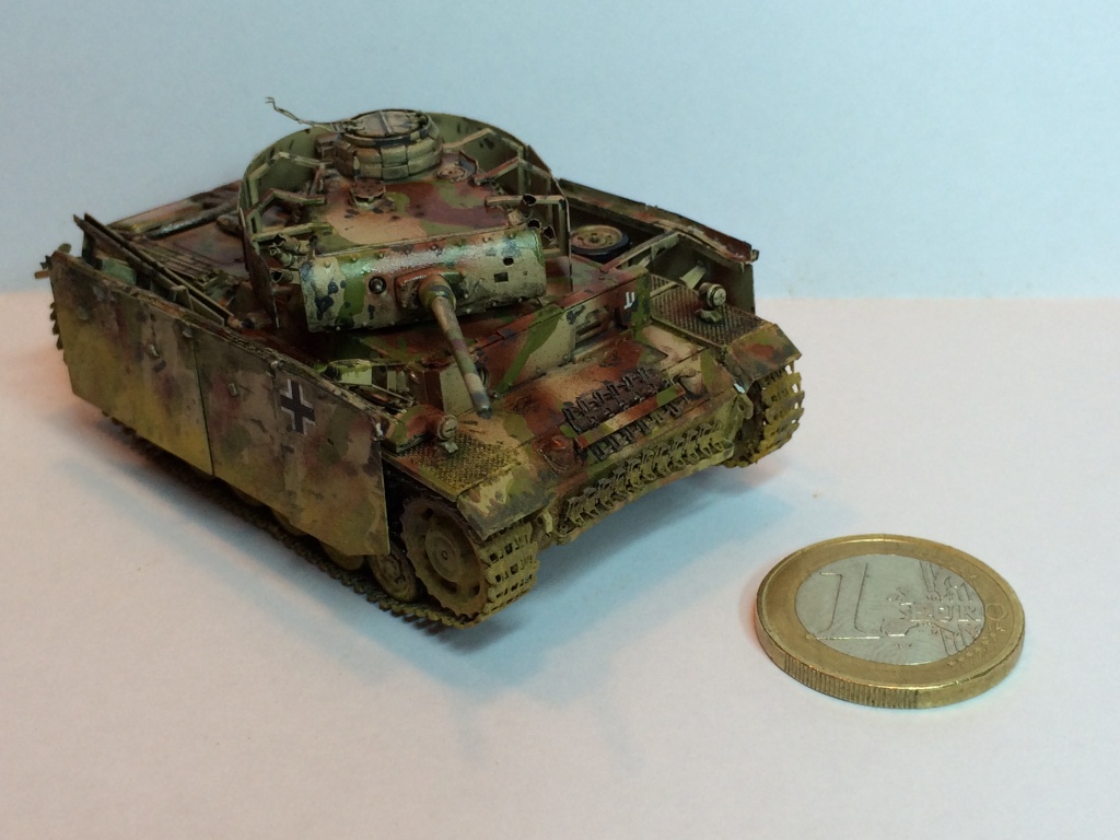 Panzer 3 Ausf M Revell + photodécoupe eduard 1/72 Image10