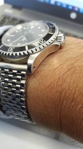 Porter une montre sur bracelet acier par grosse chaleur
