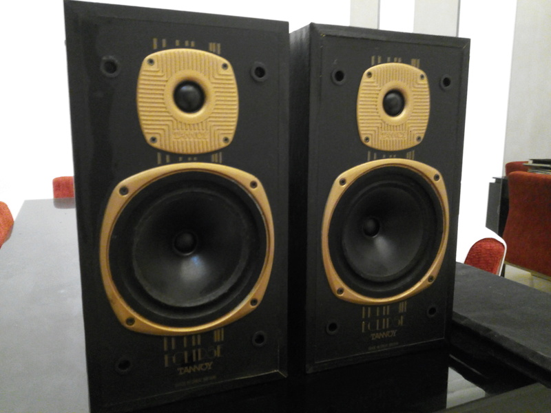 Tannoy Eclipse 1980's Black and gold | Reverb