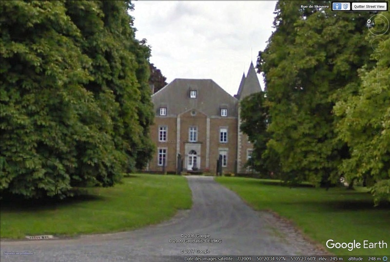 Le château de Skeuve, celui qui inspira Frankin pour dessiner le château de Champignac (Hamois, Belgique) Skeuve11