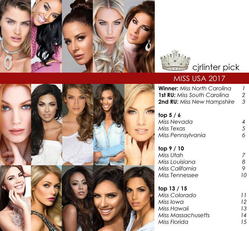Round 17th : Miss USA 2017 Usa_to10