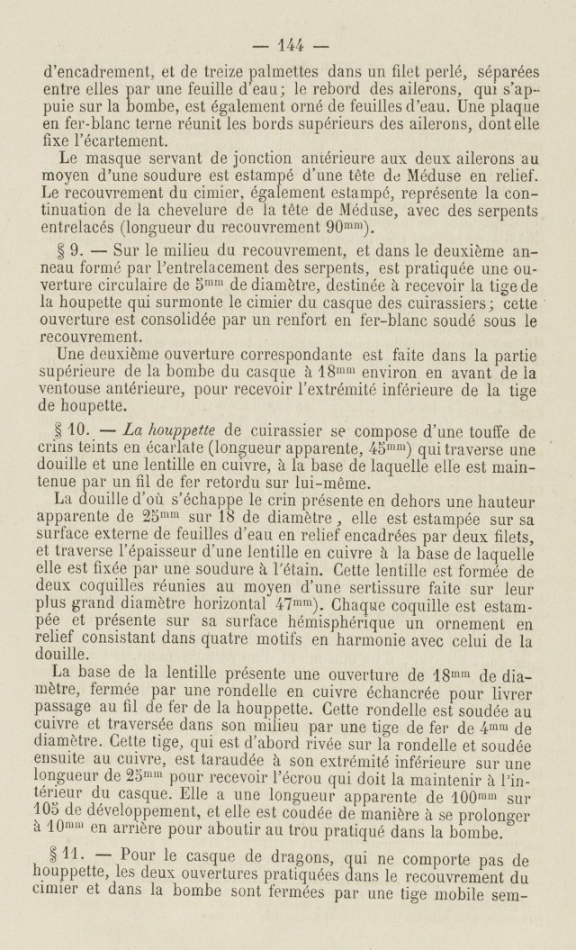 Le casque de cuirassier modèle 1874 (Troupe et officiers)  41410