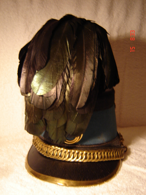 Les shakos et autres coiffes en tissu portés par les chasseurs à cheval  Bbr810