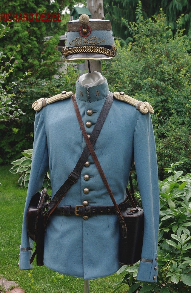 Les uniformes portés par les hussards (Troupe et officier)  Fronte12