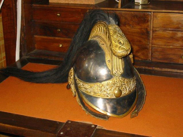 Le casque de dragon modèle 1874 (Troupe et officiers)  Sans-t15