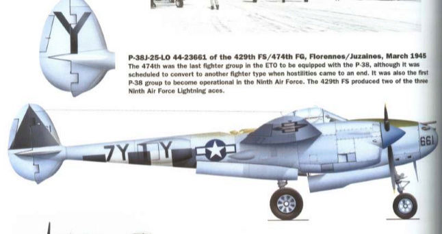 (MONTAGE PROJET AA)P-38 J Lightning 1st Lt. Rolland E.Levey 474th FG/429th FS/9th AF 1/48 - Page 5 Captur21