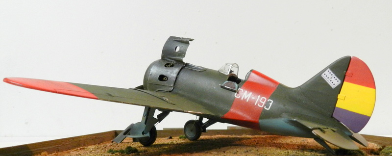 Polikarpov I-16 type 10 ("Mosca" républicaine espagnole) - José María Bravo - Juillet 1938 F00210