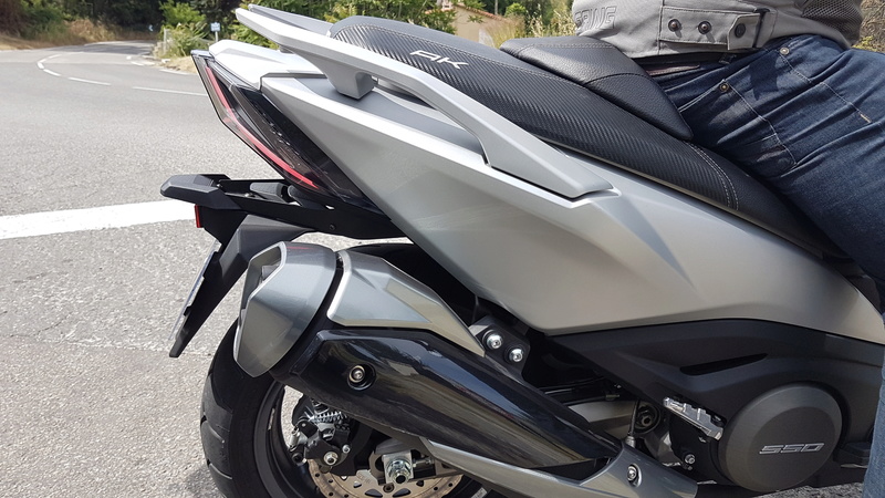 J'ai essayé et acheté le Kymco AK 550 20170611