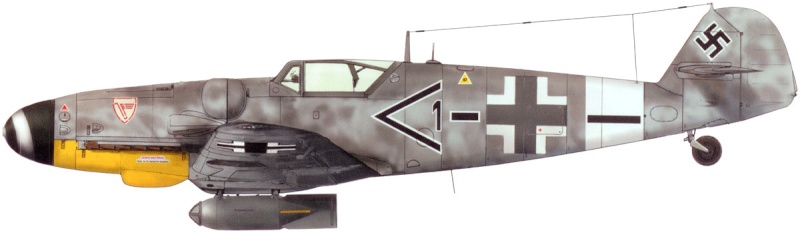 Un Messerschmitt Bf109 G6 en Normandie (Revell 1/32) 2_16310