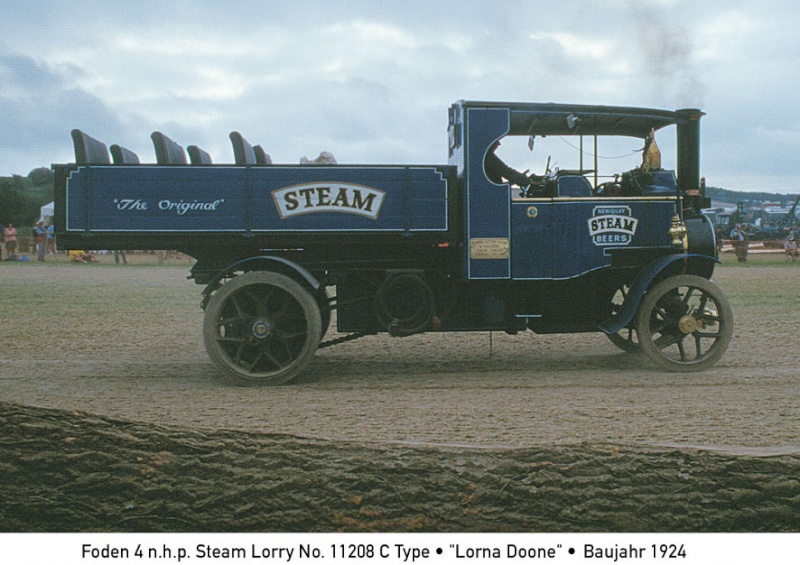 Foden Dampflastwagen von 1911 Foden_10