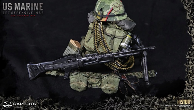 DAMTOYS HISTORY SERIES 1/6 U.S.MARINE (TET OFFENSIVE,1968) 1410