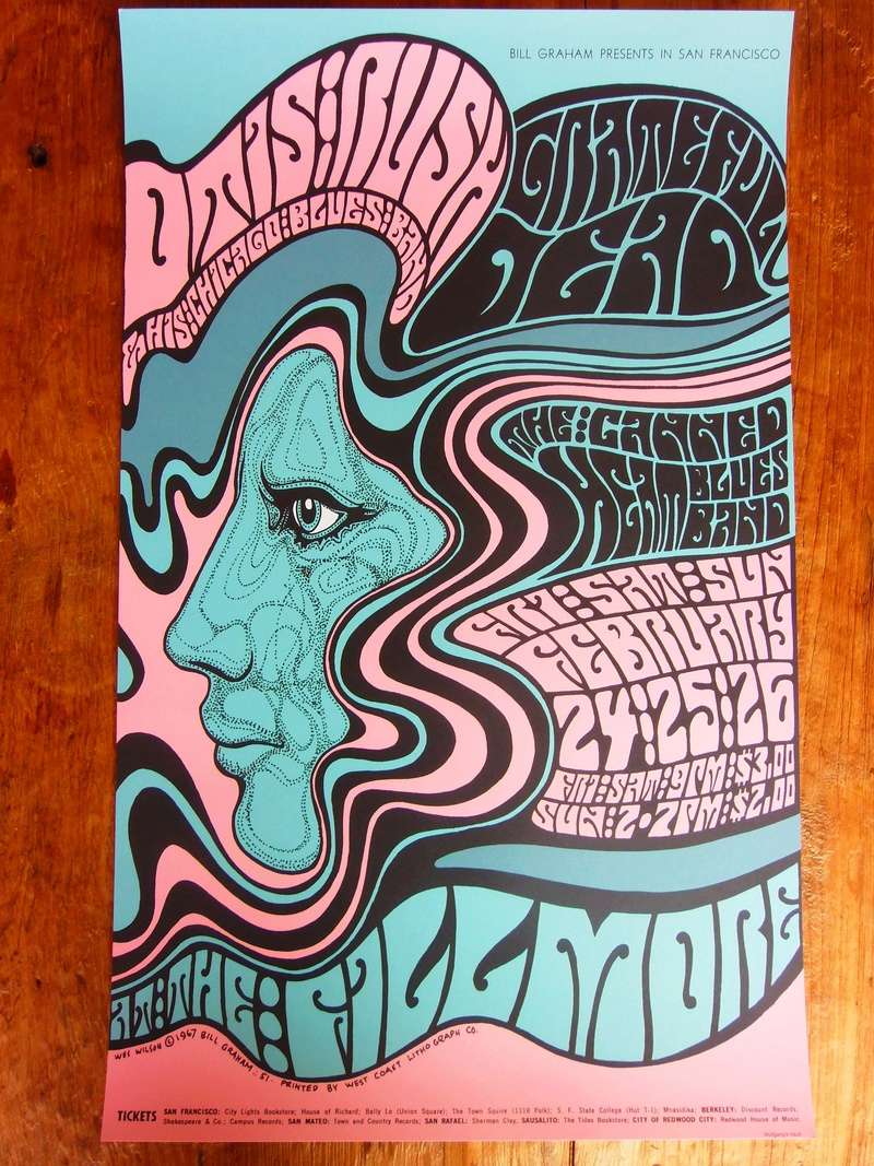  When Art Rocked – San Francisco Music Poster – 1966/1967  P4040050