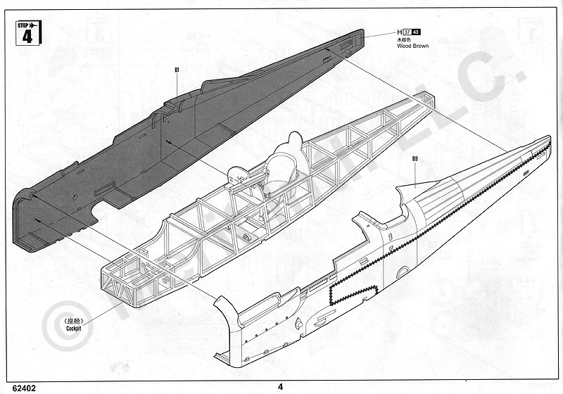 Bausatzvorstellung RAF S.E.5a / Merit, 1:24 Merit_17